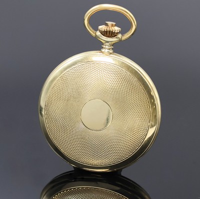 27036433b - BERGLAND 77 Herrensavonette in GG 585/000, Schweiz um 1990, guill. 2-Deckel Goldgeh., ...