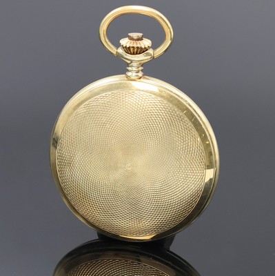 27036433c - BERGLAND 77 Herrensavonette in GG 585/000, Schweiz um 1990, guill. 2-Deckel Goldgeh., ...