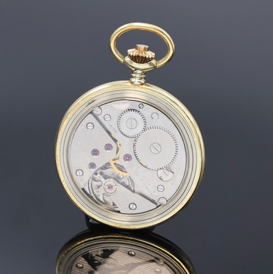 27036433d - BERGLAND 77 Herrensavonette in GG 585/000, Schweiz um 1990, guill. 2-Deckel Goldgeh., ...