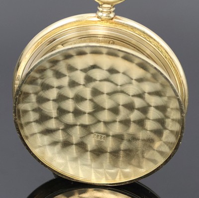 27036433e - BERGLAND 77 Herrensavonette in GG 585/000, Schweiz um 1990, guill. 2-Deckel Goldgeh., ...