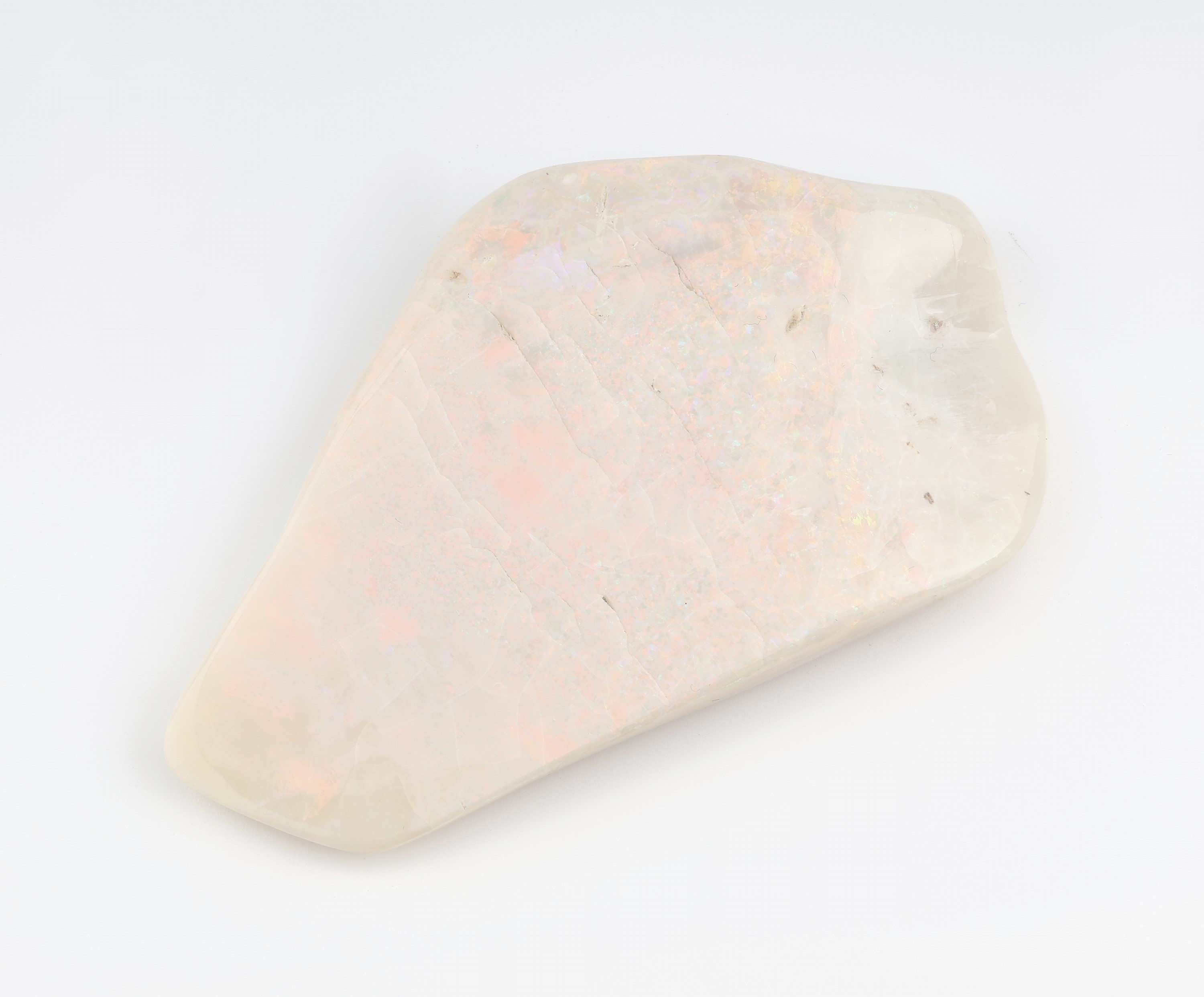 Image 27036571 - Opal-Briefbeschwerer, Vollopal, ca. 739.55 ct, Farbspiel in Rot, Gelb, Grün und Blau, ...
