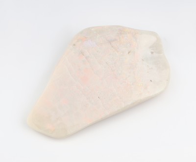 Image Opal-Briefbeschwerer, Vollopal, ca. 739.55 ct, Farbspiel in Rot, Gelb, Grün und Blau, ...