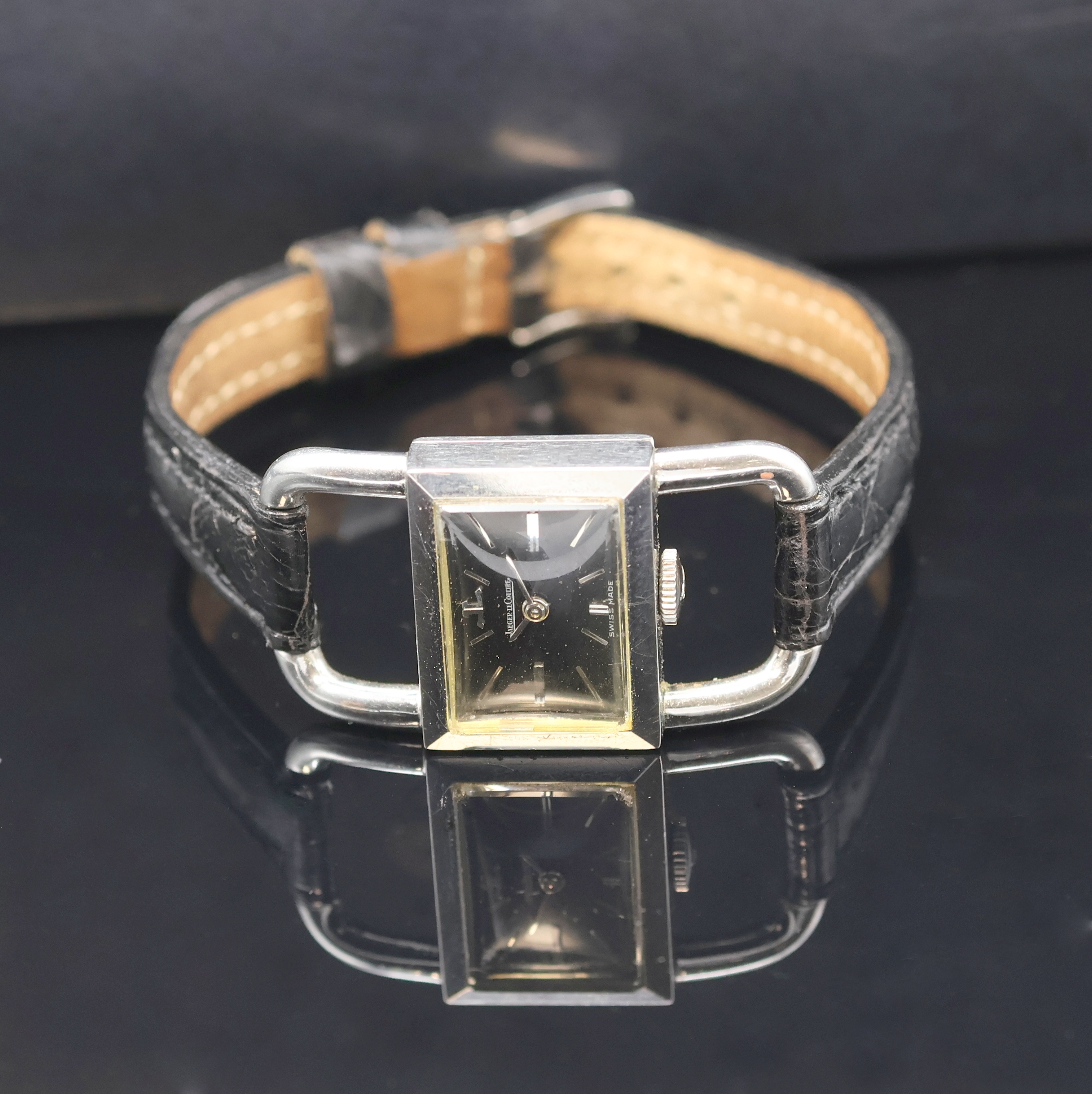 Image 27036680 - Jaeger-LeCoultre Etrier Damenarmbanduhr Referenz 1670.42, Schweiz um 1965, Handaufzug, ...