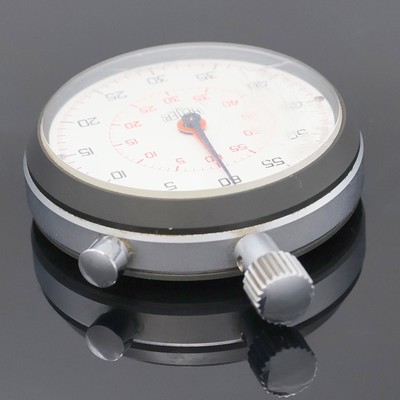 27036682b - HEUER Einhand-Stoppuhr, Schweiz um 1970, matt. Geh., geschw. Boden u. Glasrand aufgedr., ...