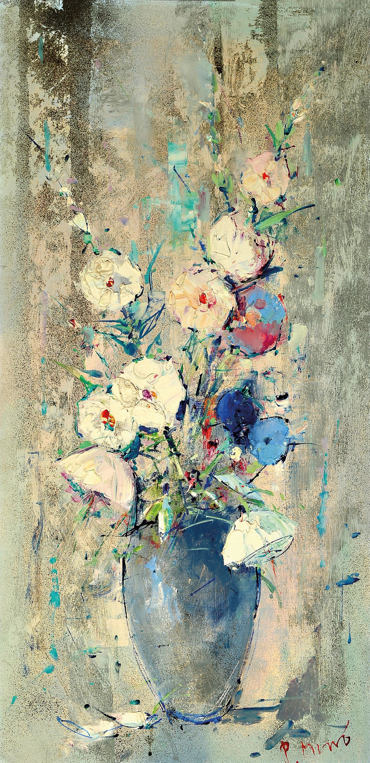 Image 27036700 - Paul Morro, (eigentl. Paul Ingfried Henze -Morro), 1925 Leipzig-1972, Stillleben mit ...