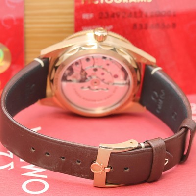 27036705c - OMEGA Seamaster 300 Co-Axial Master Chronometer neuwertige Herrenarmbanduhr in Bronze ...