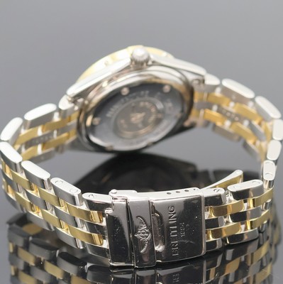 27036717c - BREITLING Lady J Damenarmbanduhr Referenz D52065, quarz, Edelstahl/Gold komb. inkl. ...