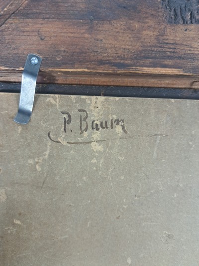 27036730d - Zuschreibung: Paul Baum, 1859 Meissen-1932 San Gimignano, Studie wohl Dachauer ...