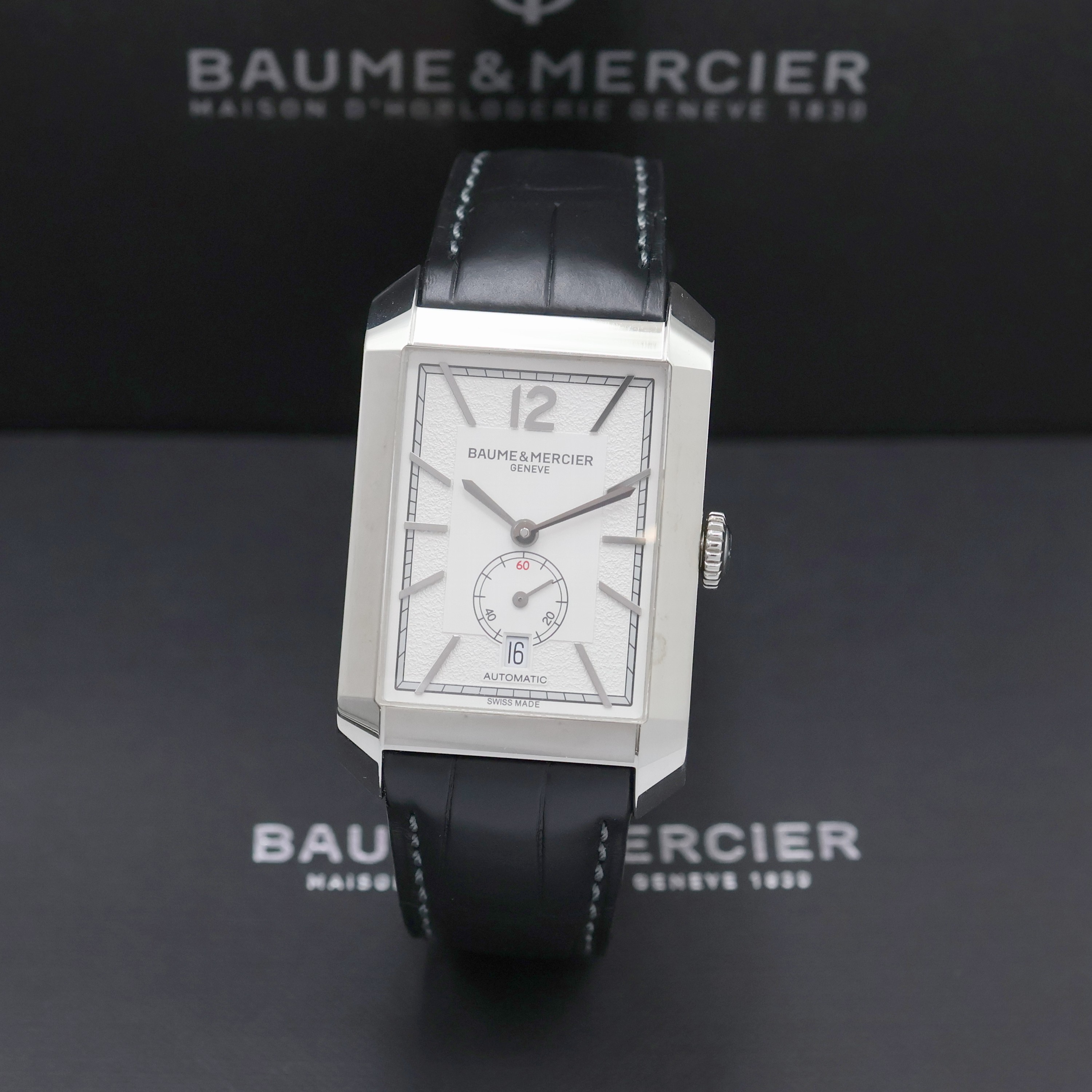 Image 27036851 - BAUME & MERCIER gents wristwatch Hampton reference 65889, self winding, Switzerland ...