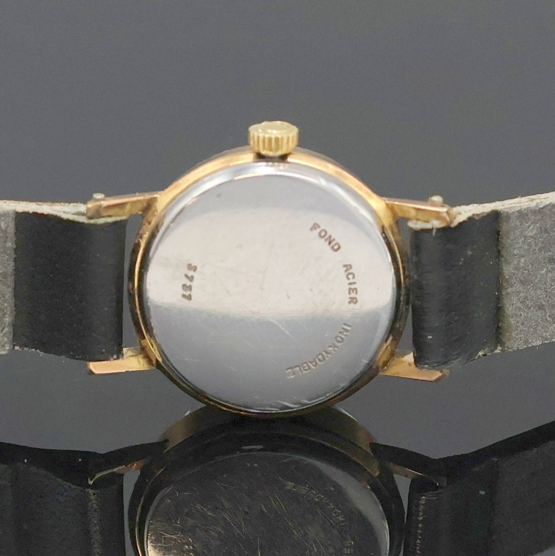 Detail g: 2 vergoldete Damenarmbanduhren, 1 x Omega Seamaster Automatic Ref. 566.0088/766.0819, Schweiz um 1979, inkl. Gliederband m. Faltschl., Boden m. ...