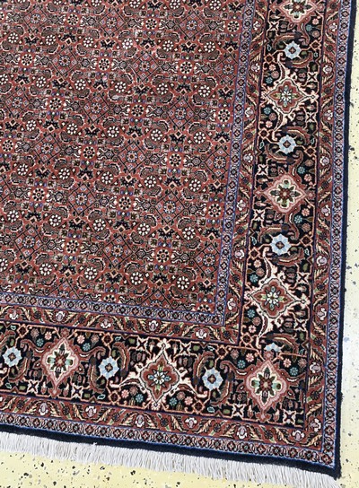 27036843a - Bidjar, Persien, Ende 20.Jhd, Korkwolle, ca. 290 x 202 cm, EHZ: 2, Fleck am Rand ...