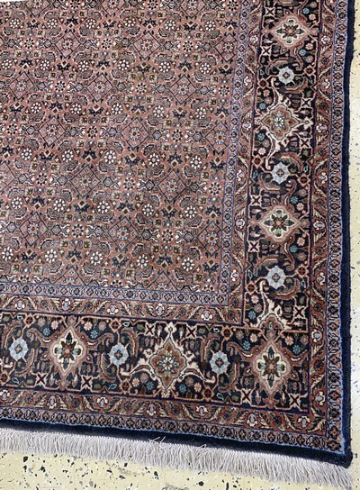 27036843d - Bidjar, Persien, Ende 20.Jhd, Korkwolle, ca. 290 x 202 cm, EHZ: 2, Fleck am Rand ...