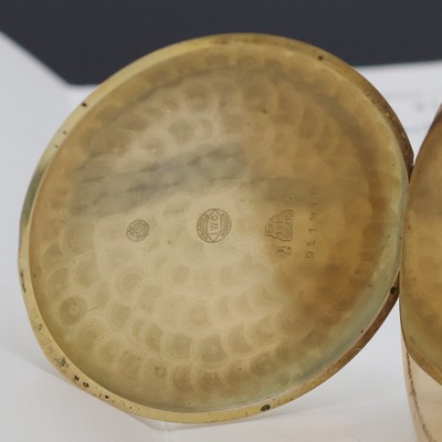 27036860c - IWC offene Herrentaschenuhr in GG 585/000, Schweiz verk. lt. Stammbuchauszug 10/1929, ...