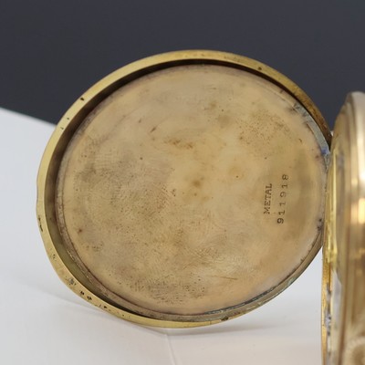 27036860e - IWC offene Herrentaschenuhr in GG 585/000, Schweiz verk. lt. Stammbuchauszug 10/1929, ...