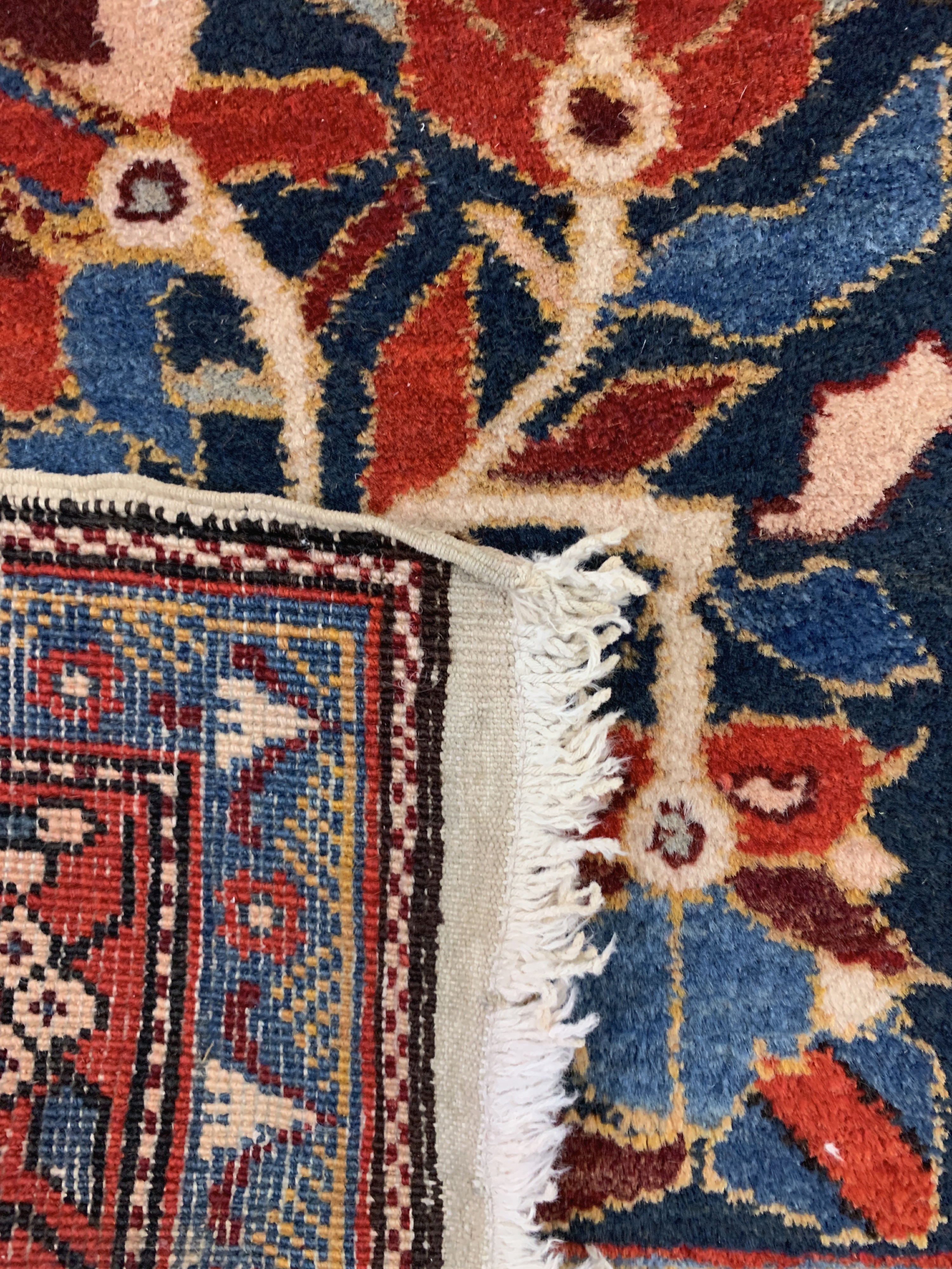Detail e: Meschgin alt, Persien, Mitte 20.Jhd, Wolle auf Baumwolle, ca. 277 x 125 cm, EHZ: 2