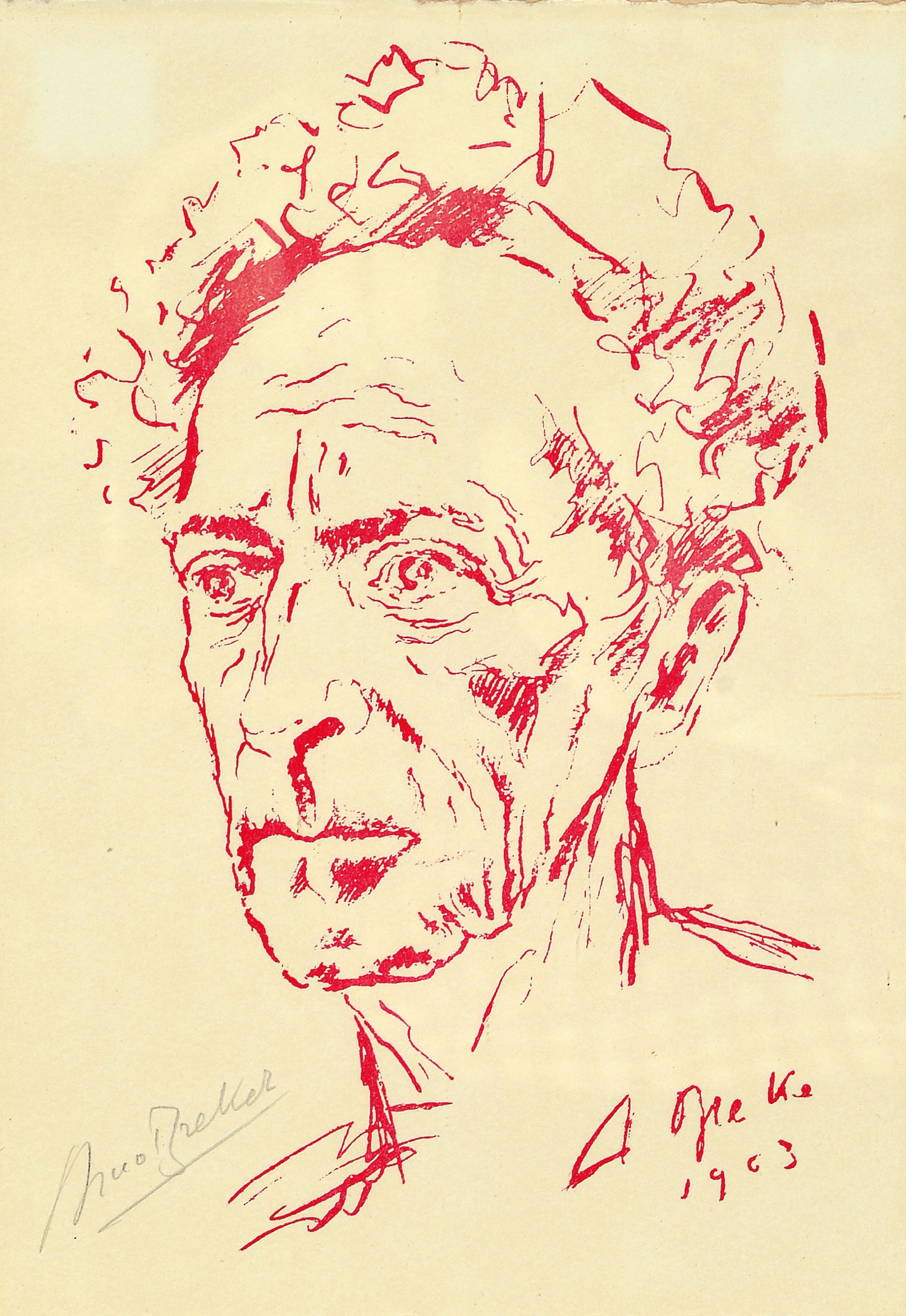 Image 27036979 - Arno Breker, 1900 Elberfeld-1991 Düsseldorf: signierte Werkmonographie und Lithographie, ...