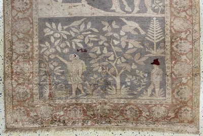 27036903a - Seiden Kayseri, Türkei, Anfang 20.Jhd, Seide auf Baumwolle, ca. 160 x 120 cm, ...