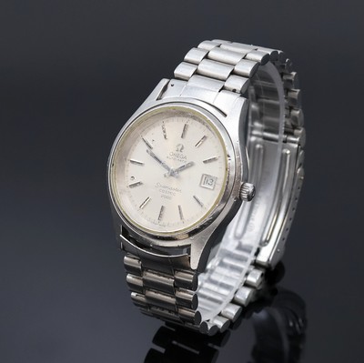 27036917a - OMEGA Herrenarmbanduhr Seamaster Cosmic 2000 in Stahl, Schweiz um 1970, Automatik, ...