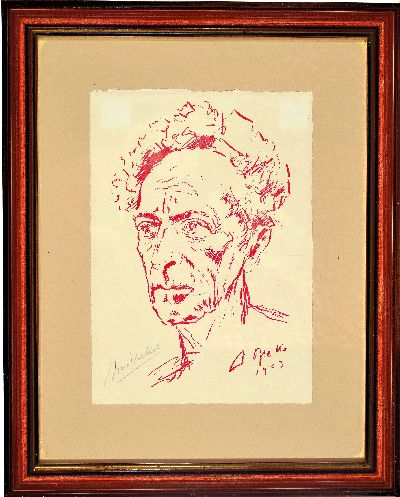 27036979k - Arno Breker, 1900 Elberfeld-1991 Düsseldorf: signierte Werkmonographie und Lithographie, ...