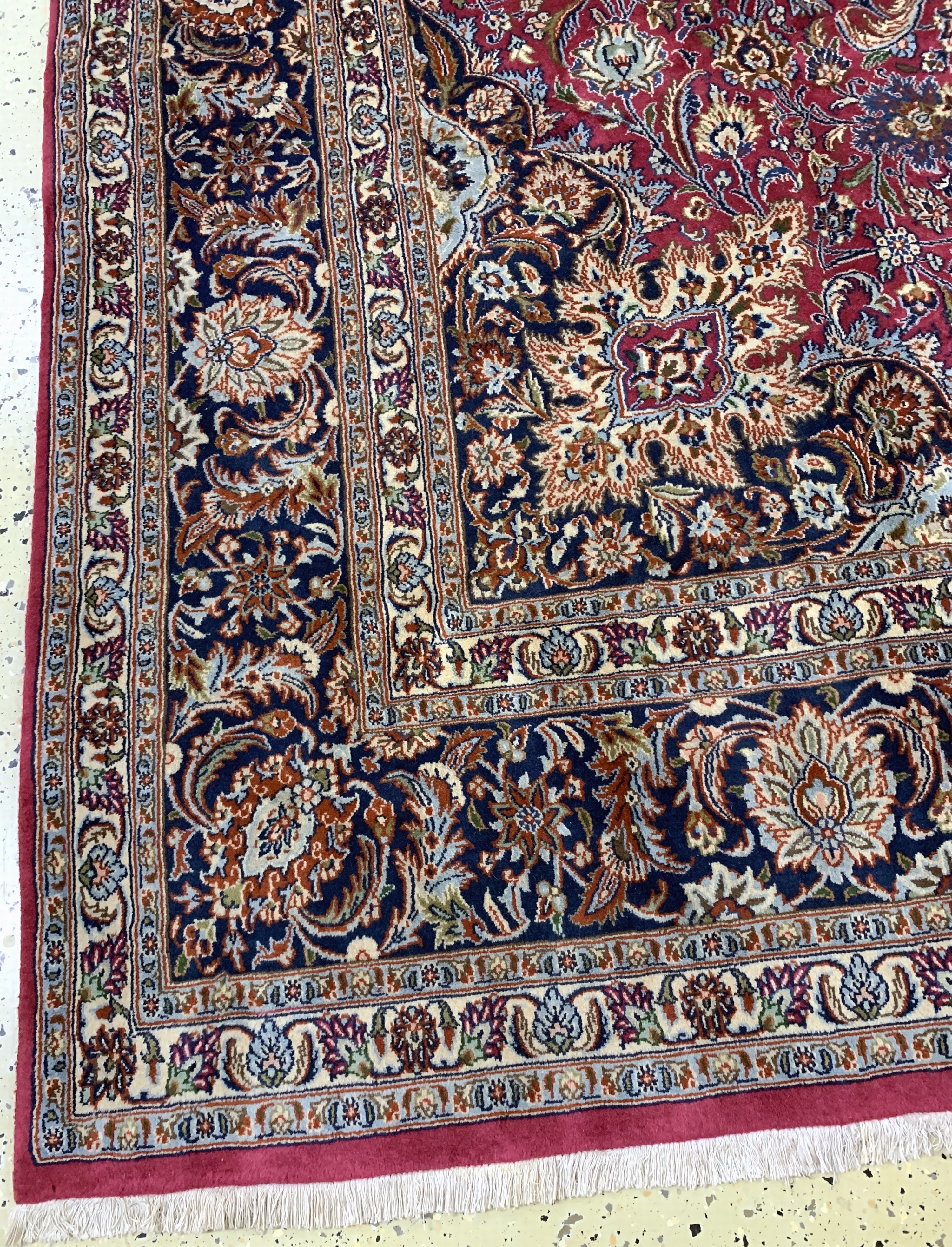 Detail c: Kaschmar, Persien, Ende 20.Jhd, Wolle auf Baumwolle, ca. 350 x 245 cm, EHZ: 2