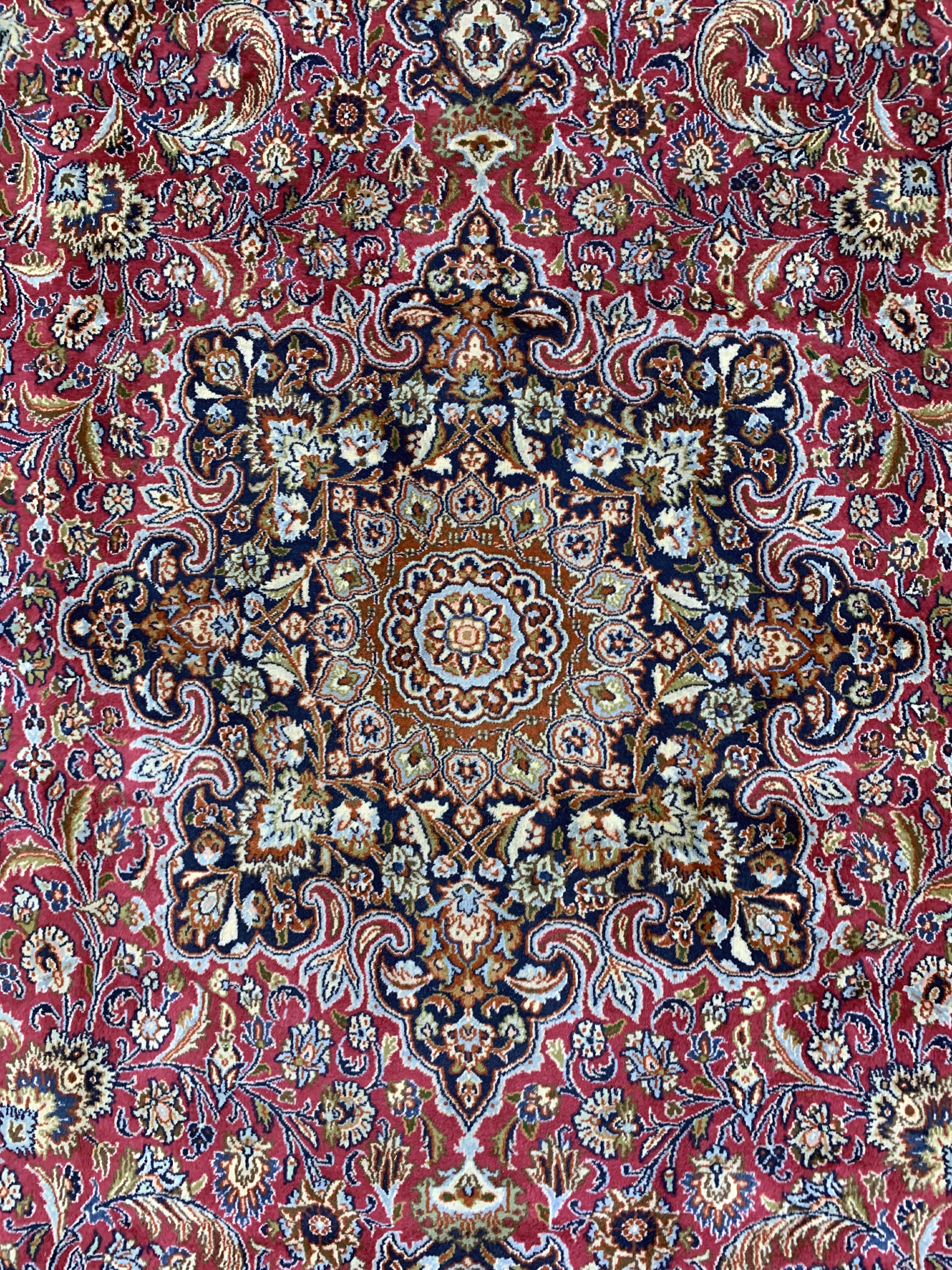 Detail d: Kaschmar, Persien, Ende 20.Jhd, Wolle auf Baumwolle, ca. 350 x 245 cm, EHZ: 2