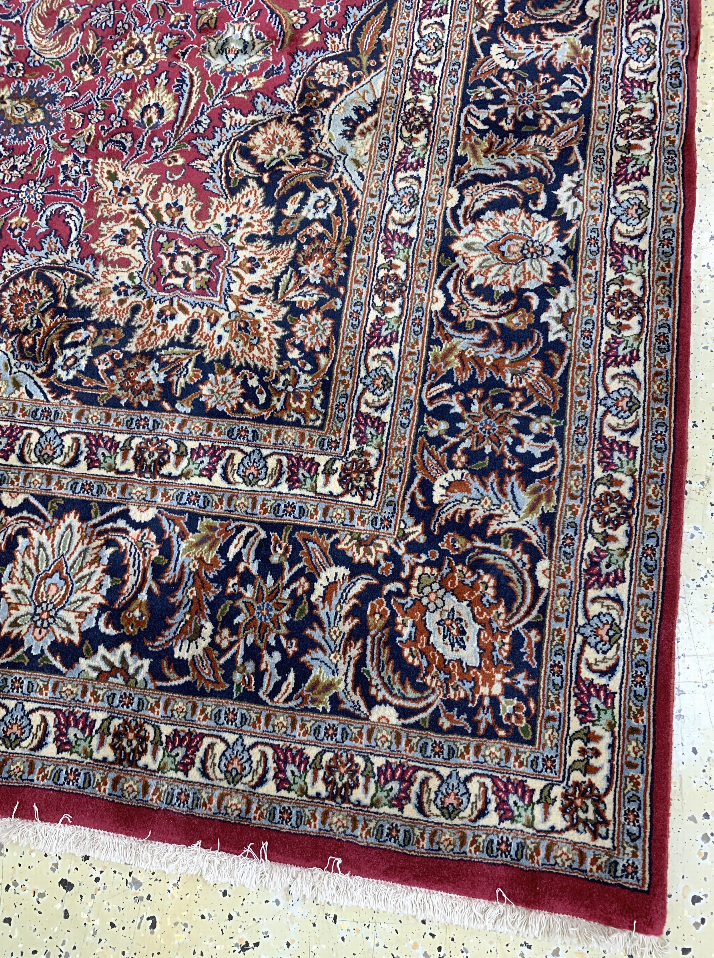 Detail e: Kaschmar, Persien, Ende 20.Jhd, Wolle auf Baumwolle, ca. 350 x 245 cm, EHZ: 2