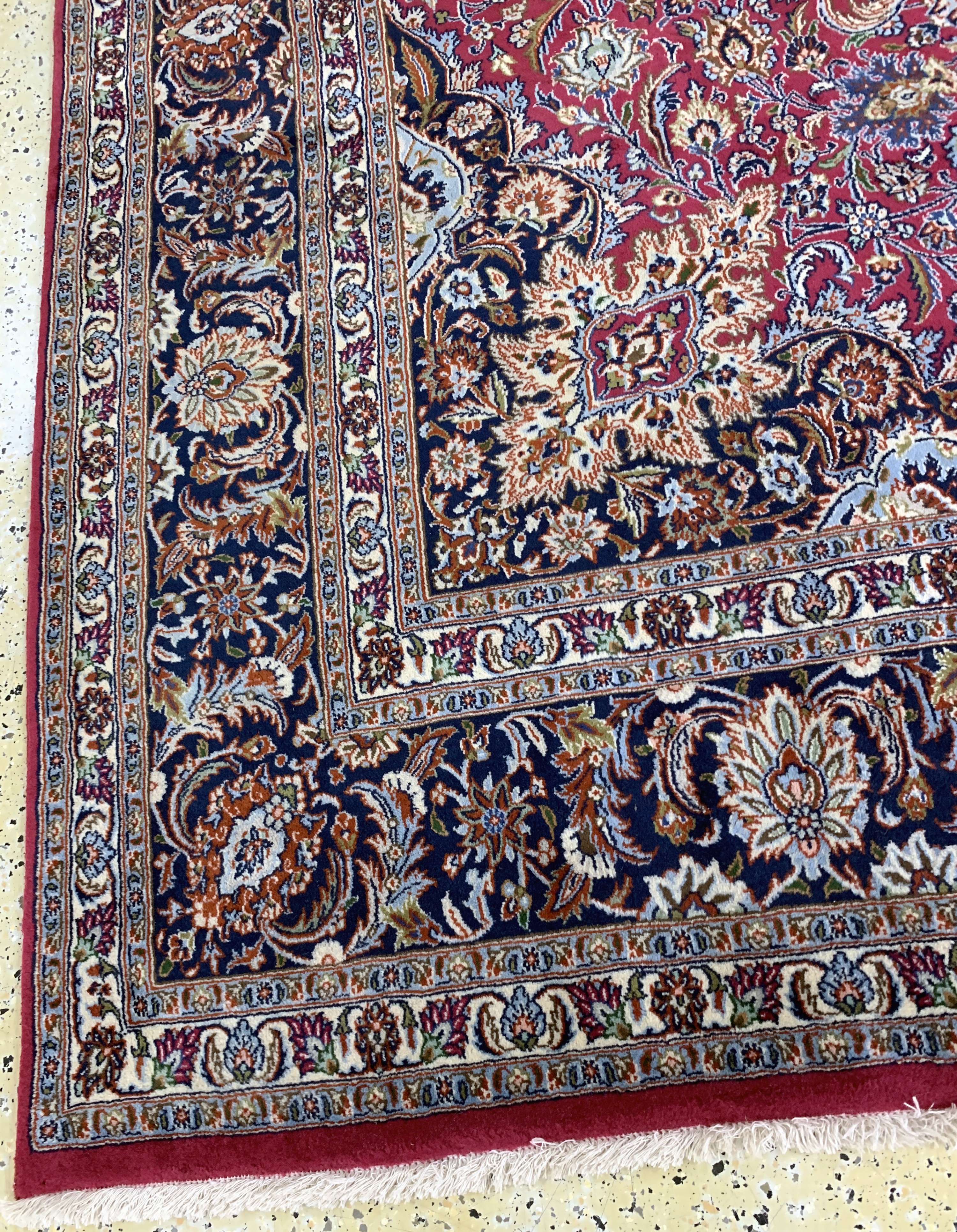 Detail g: Kaschmar, Persien, Ende 20.Jhd, Wolle auf Baumwolle, ca. 350 x 245 cm, EHZ: 2