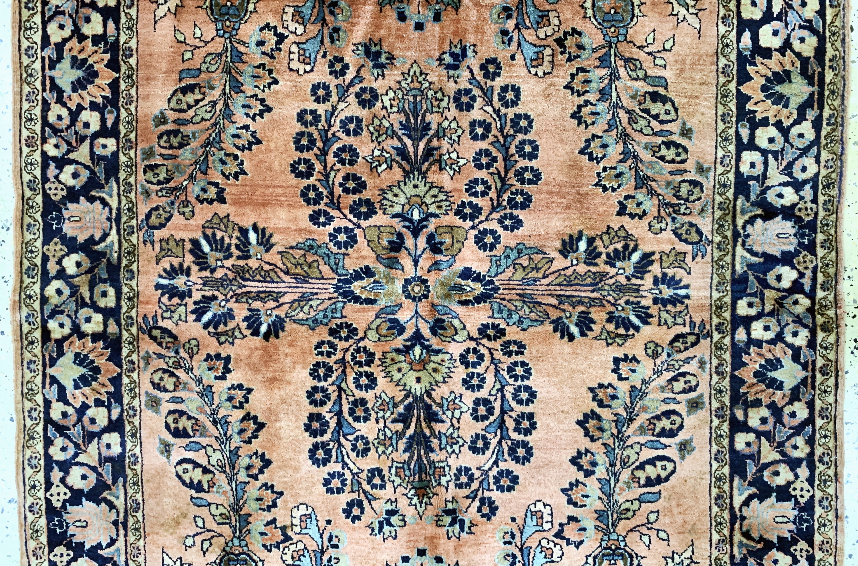 Detail b: Us Re-Import Sarogh antik, Persien, um 1900, Wolle auf Baumwolle, ca. 200 x 135 cm, EHZ: 2