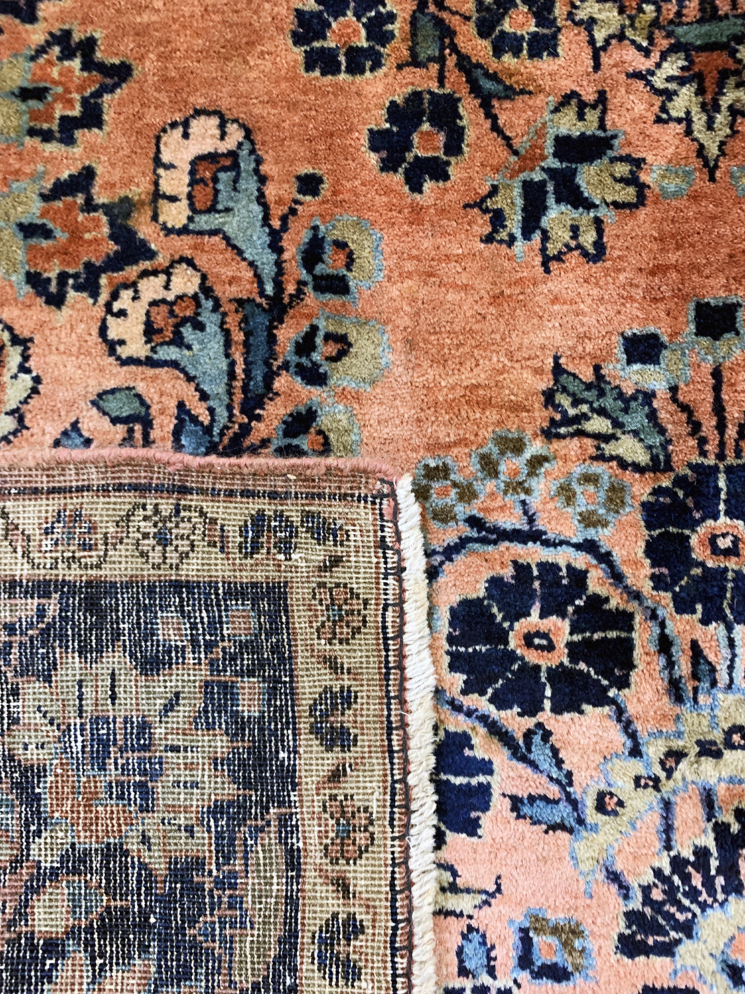 Detail f: Us Re-Import Sarogh antik, Persien, um 1900, Wolle auf Baumwolle, ca. 200 x 135 cm, EHZ: 2