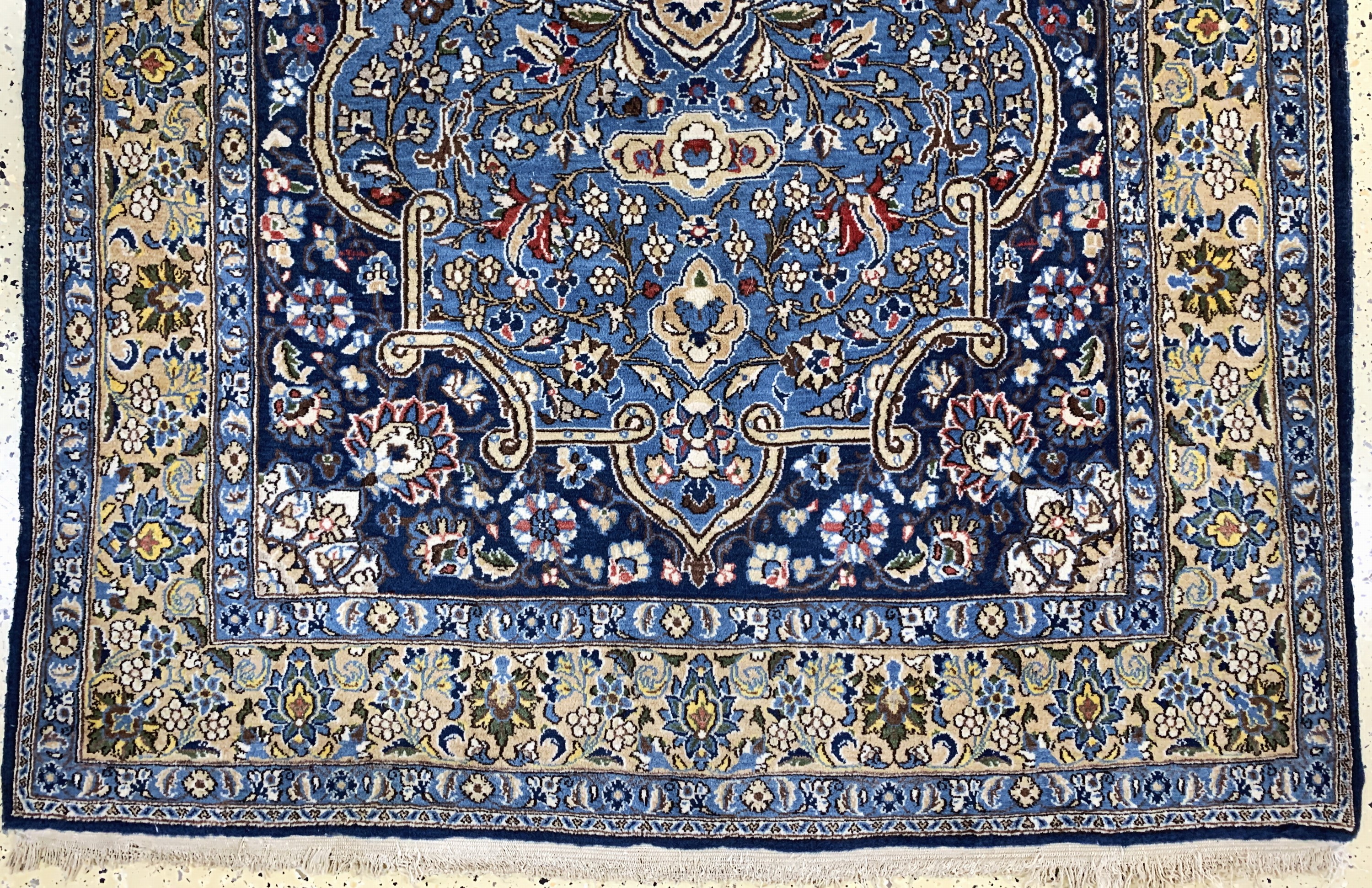 Detail c: Ghom alt, Persien, Mitte 20.Jhd, Wolle auf Baumwolle, ca. 220 x 140 cm, EHZ: 2