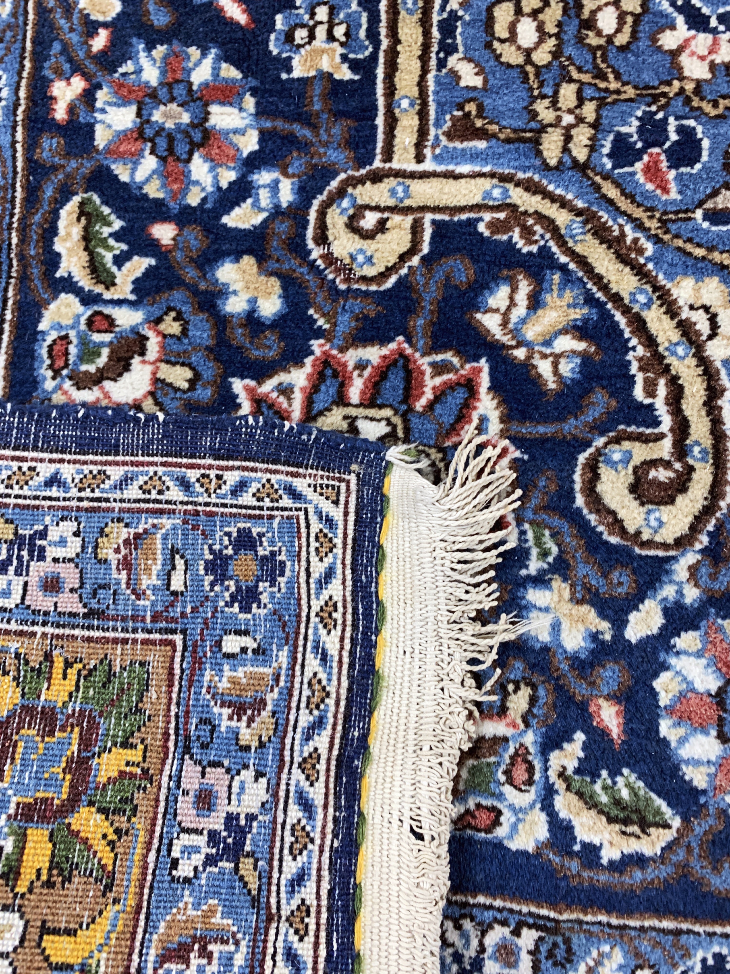 Detail e: Ghom alt, Persien, Mitte 20.Jhd, Wolle auf Baumwolle, ca. 220 x 140 cm, EHZ: 2