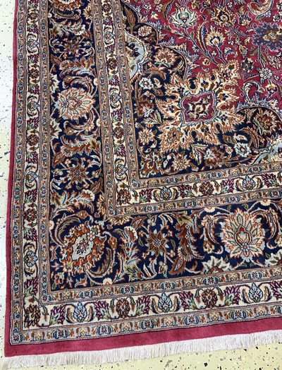 27037008c - Kaschmar, Persien, Ende 20.Jhd, Wolle auf Baumwolle, ca. 350 x 245 cm, EHZ: 2 ...