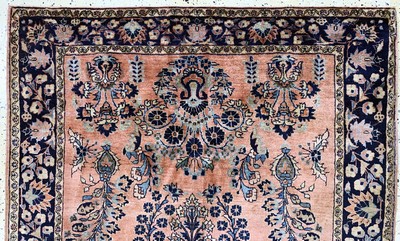 27037020a - Us Re-Import Sarogh antik, Persien, um 1900, Wolle auf Baumwolle, ca. 200 x 135 cm, ...