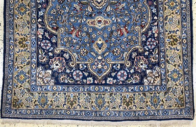 27037022c - Ghom alt, Persien, Mitte 20.Jhd, Wolle auf Baumwolle, ca. 220 x 140 cm, EHZ: 2 ...