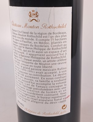 27037183d - 1 Flasche 1998 Chateau Mouton Rothschild, Pauillac, ca. 750cl, 12,5%Vol., High Fill, ...
