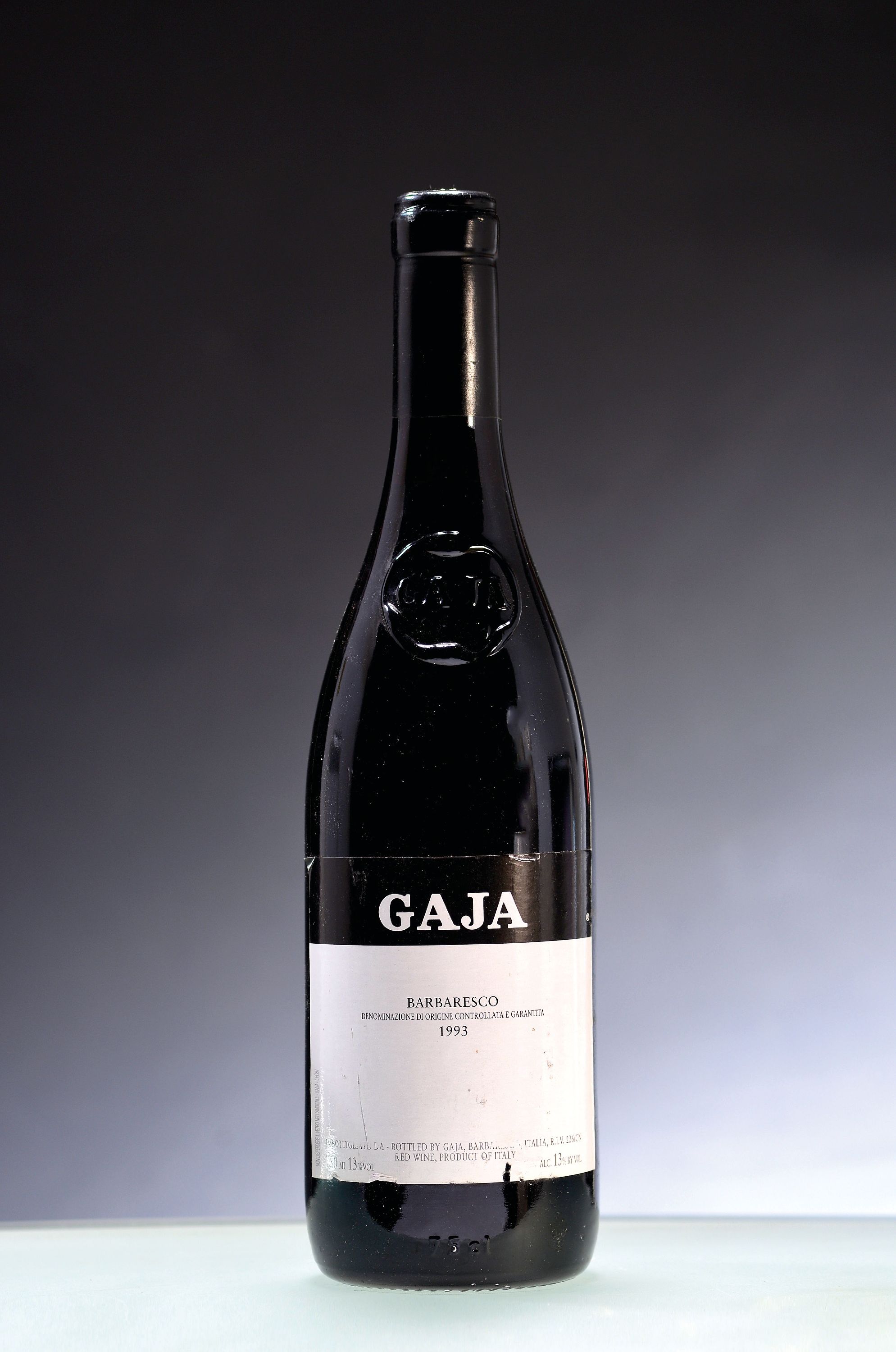 Image 27037289 - 1 Flasche 1993 Gaja Barbaresco DOCG, Piedmont, Italien, ca. 750ml, 13%Vol.