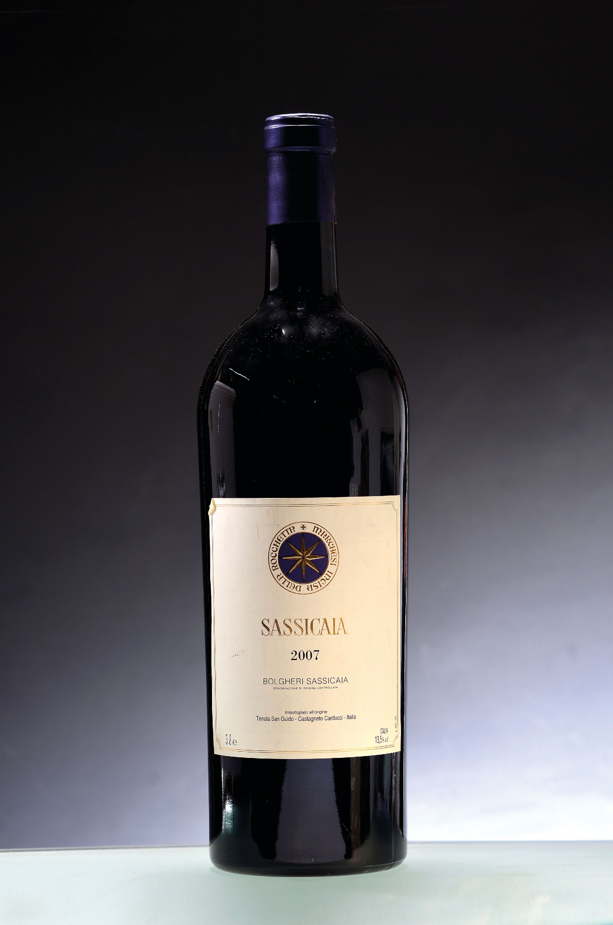 Image 27037290 - 1 Flasche Doppelmagnum 2007 Tenuta San Guido Sassicaia Bolgheri, Toskana, Italien, 3 ...