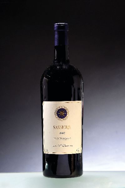 Image 1 Flasche Doppelmagnum 2007 Tenuta San Guido Sassicaia Bolgheri, Toskana, Italien, 3 ...