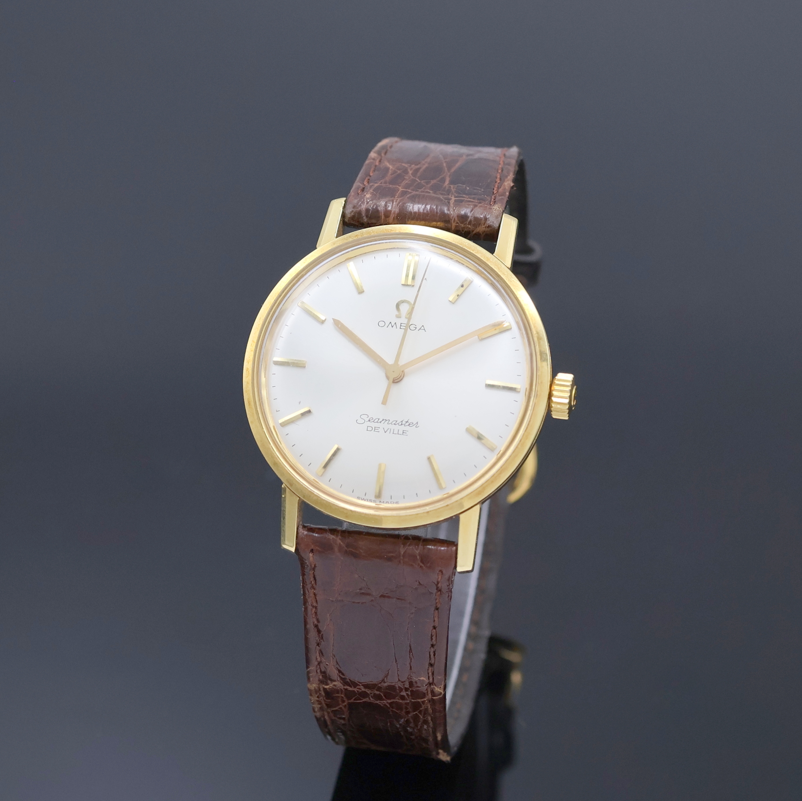 Image 27037578 - OMEGA Seamaster De Ville Herrenarmbanduhr in GG 750/000 Referenz 135.020 SC-62, ...