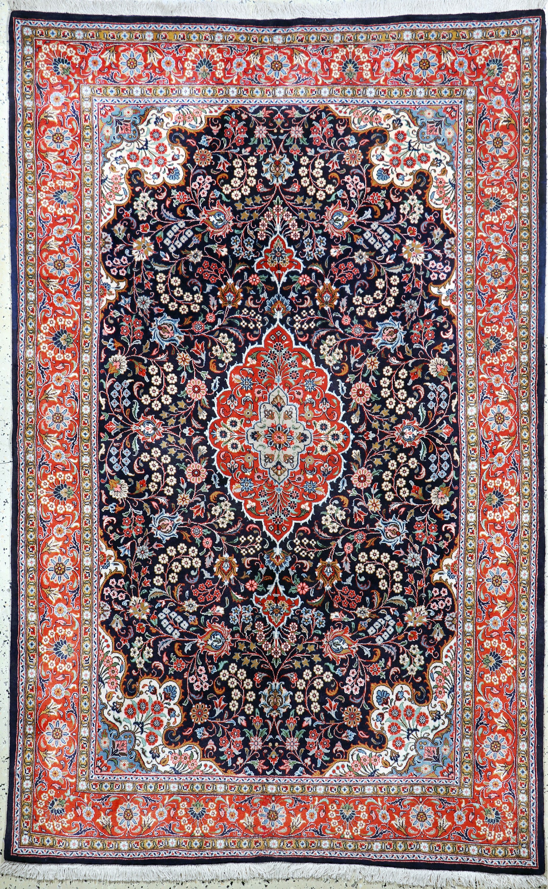 Image 27037686 - Sarogh Ghiasabad fein, Persien, Neuwertig, Korkwolle, ca. 228 x 145 cm Schätzpreis: ...