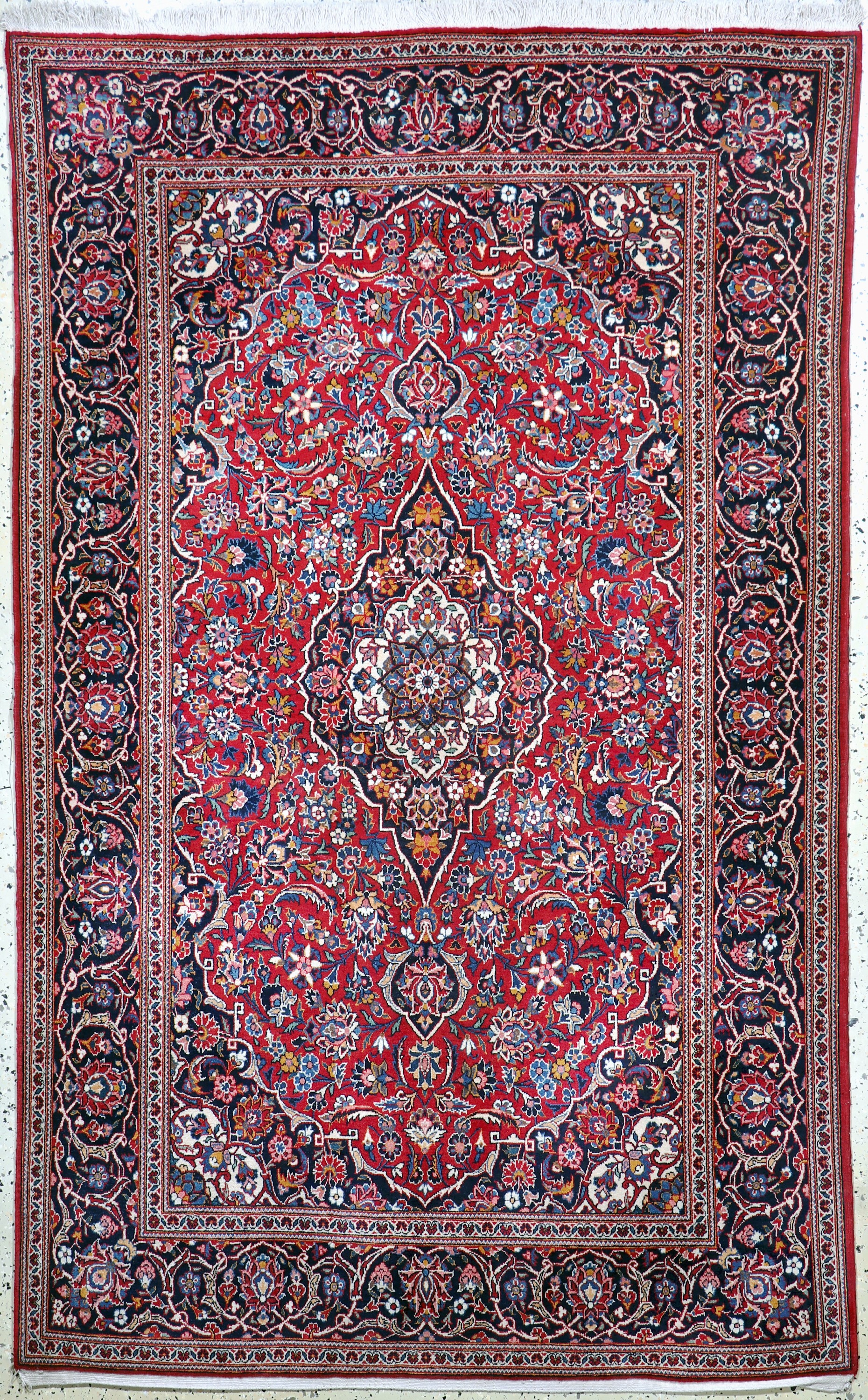 Image 27037690 - Keschan Kork fein, Persien, Neuwertig, Korkwolle, ca. 214 x 133 cm Schätzpreis: 1350, ...
