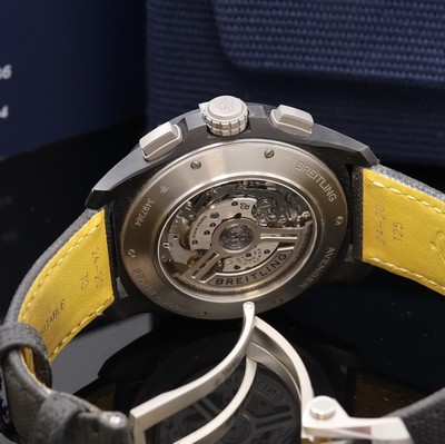 27037625f - BREITLING Super Avenger B01 Chronograph 46 Night Mission Referenz SB0148, Automatik, ...