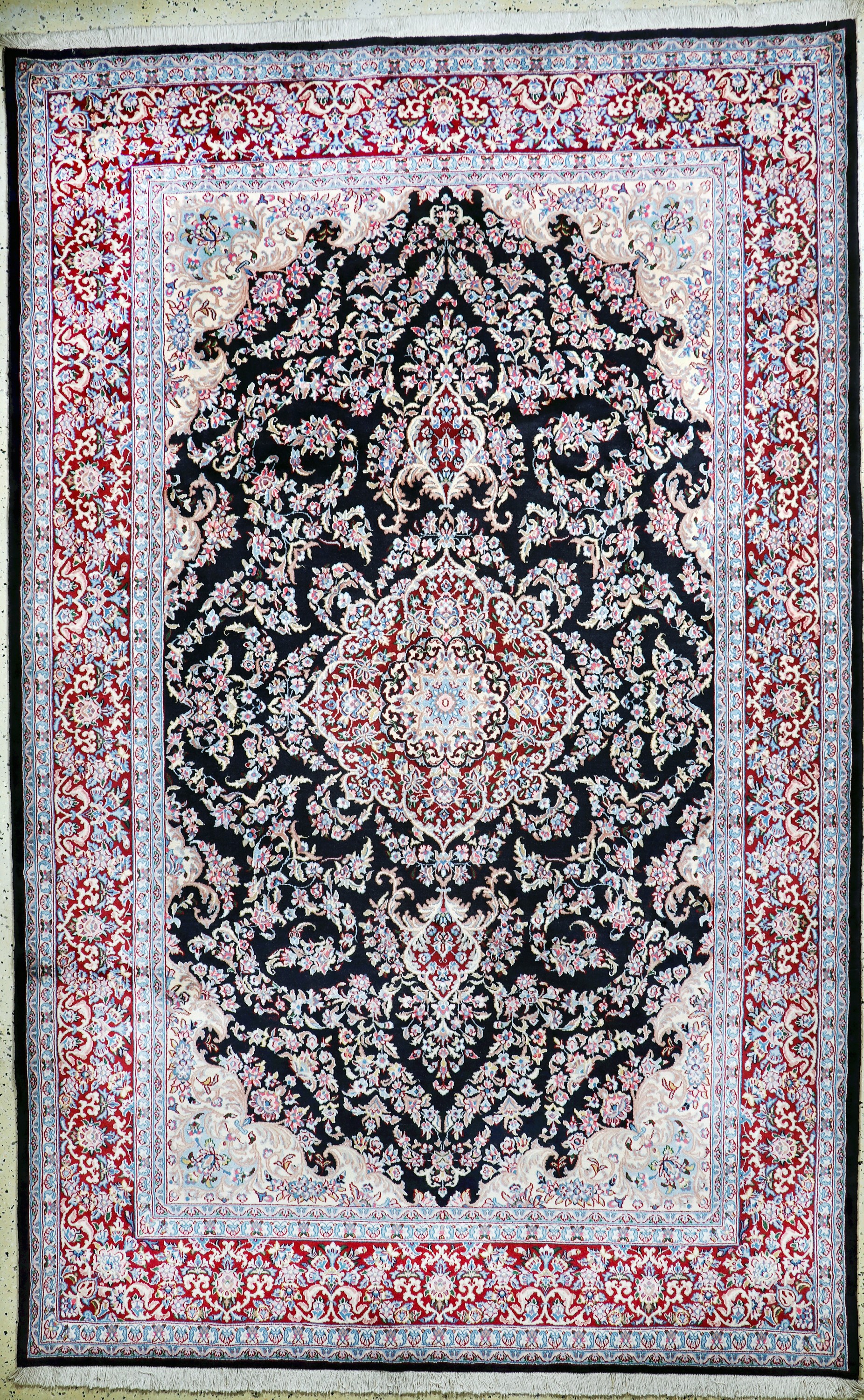 Image 27037713 - Kerman Kork fein, Persien, Neuwertig, Korkwolle, ca. 335 x 212 cm Schätzpreis: 2500, - ...