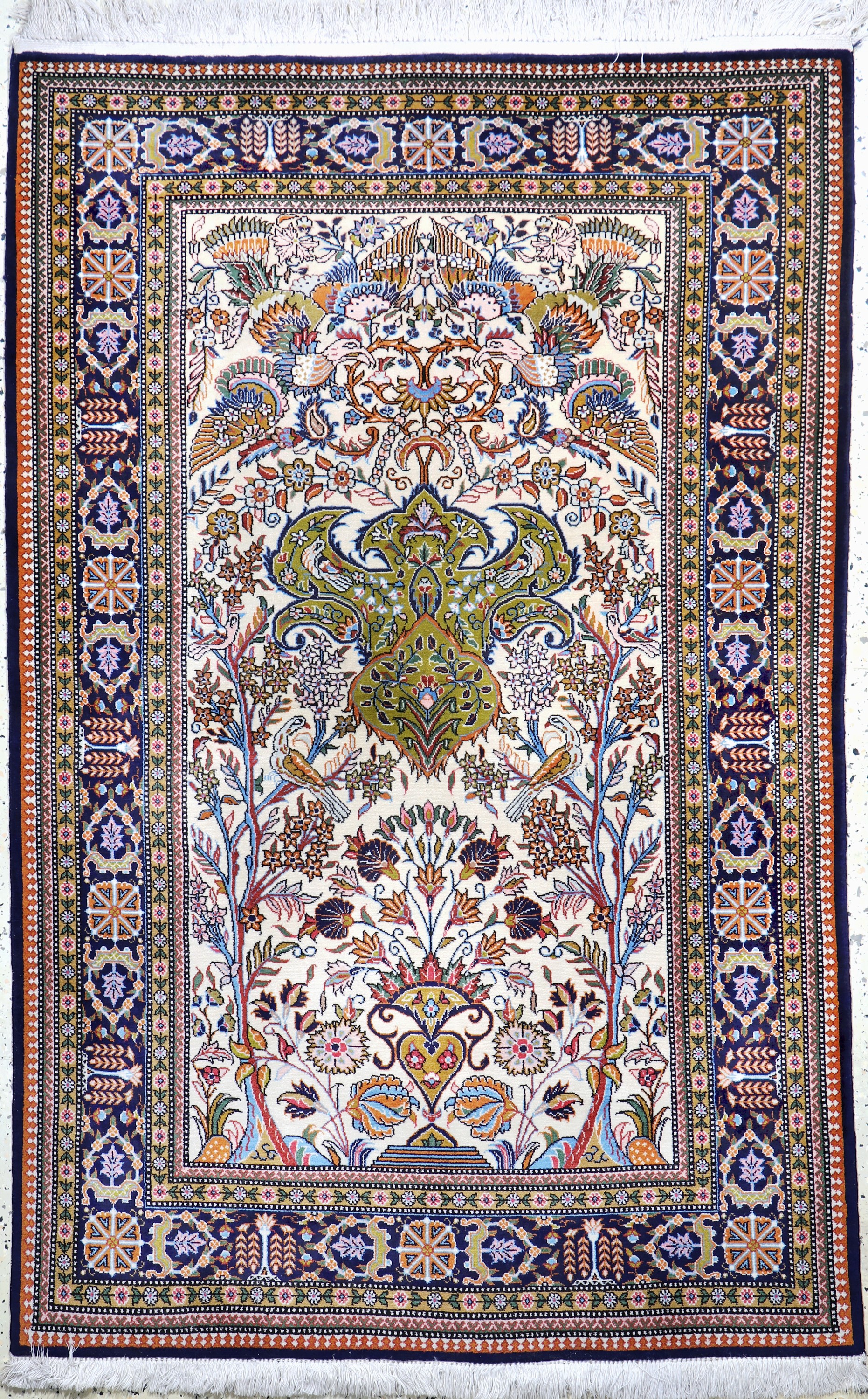 Image 27037715 - Ghom Kork, Persien, Neuwertig, Korkwolle, ca. 158 x 109 cm Schätzpreis: 790, - EUR