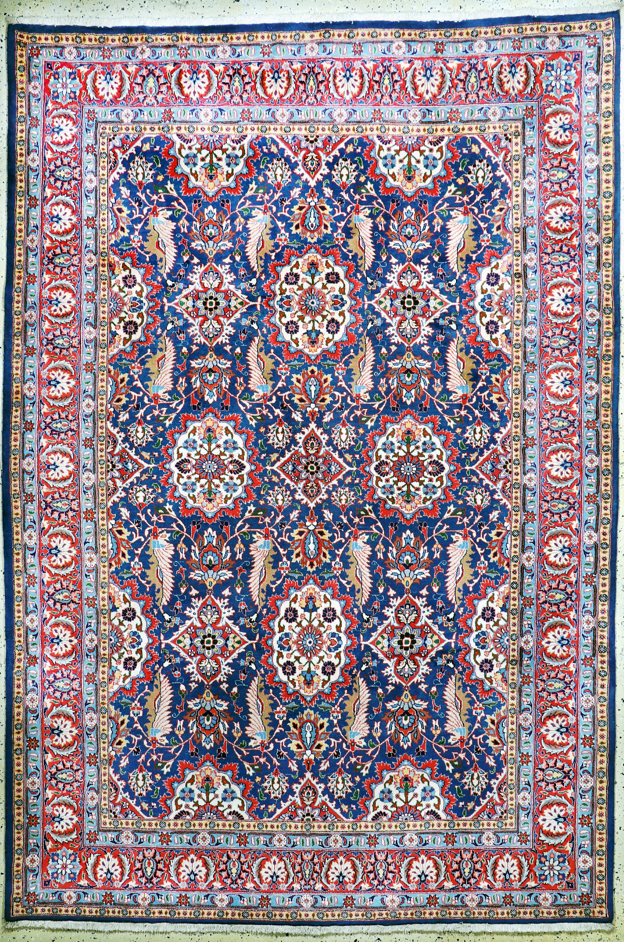 Image 27037754 - Weramin fein, Persien, Neuwertig, Wolle aufBaumwolle, ca. 297 x 202 cm Schätzpreis: ...