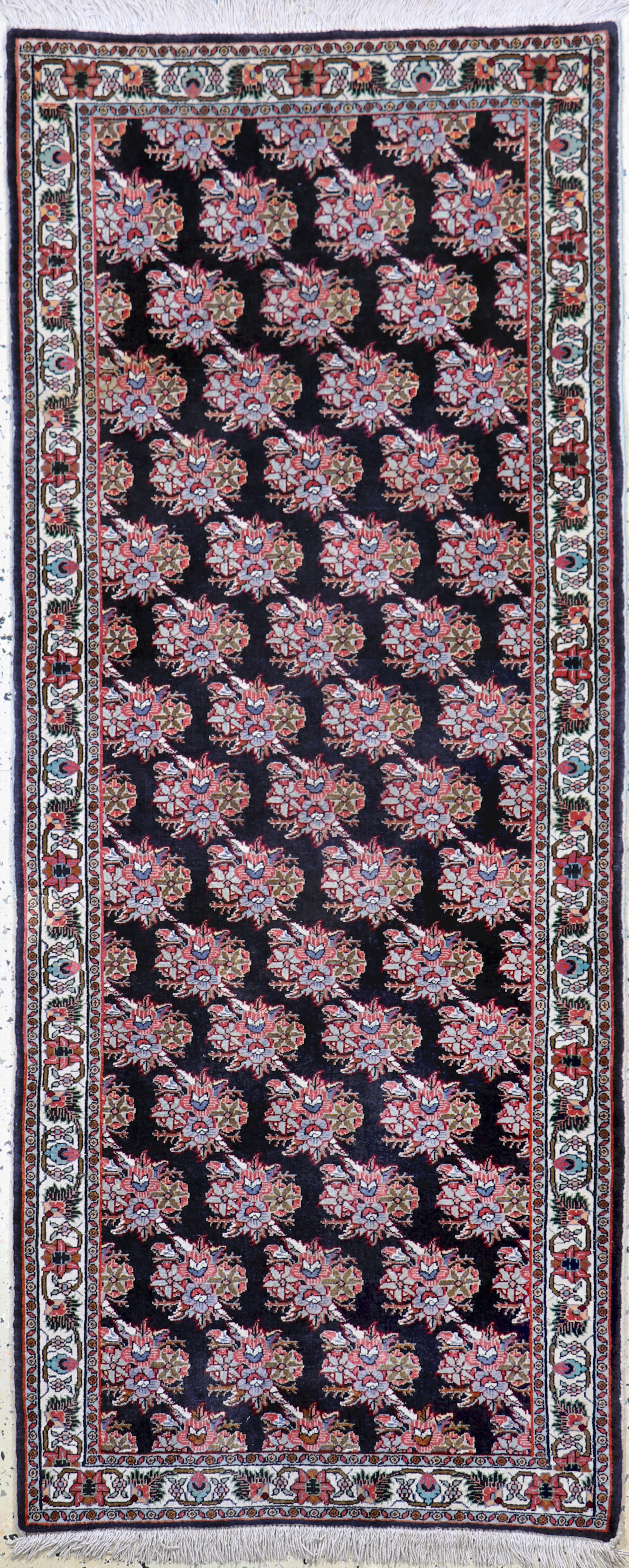 Image 27037767 - Bidjar fein, Persien, Ende 20.Jhd, Wolle auf Baumwolle, ca. 192 x 79 cm, EHZ: 2 ...