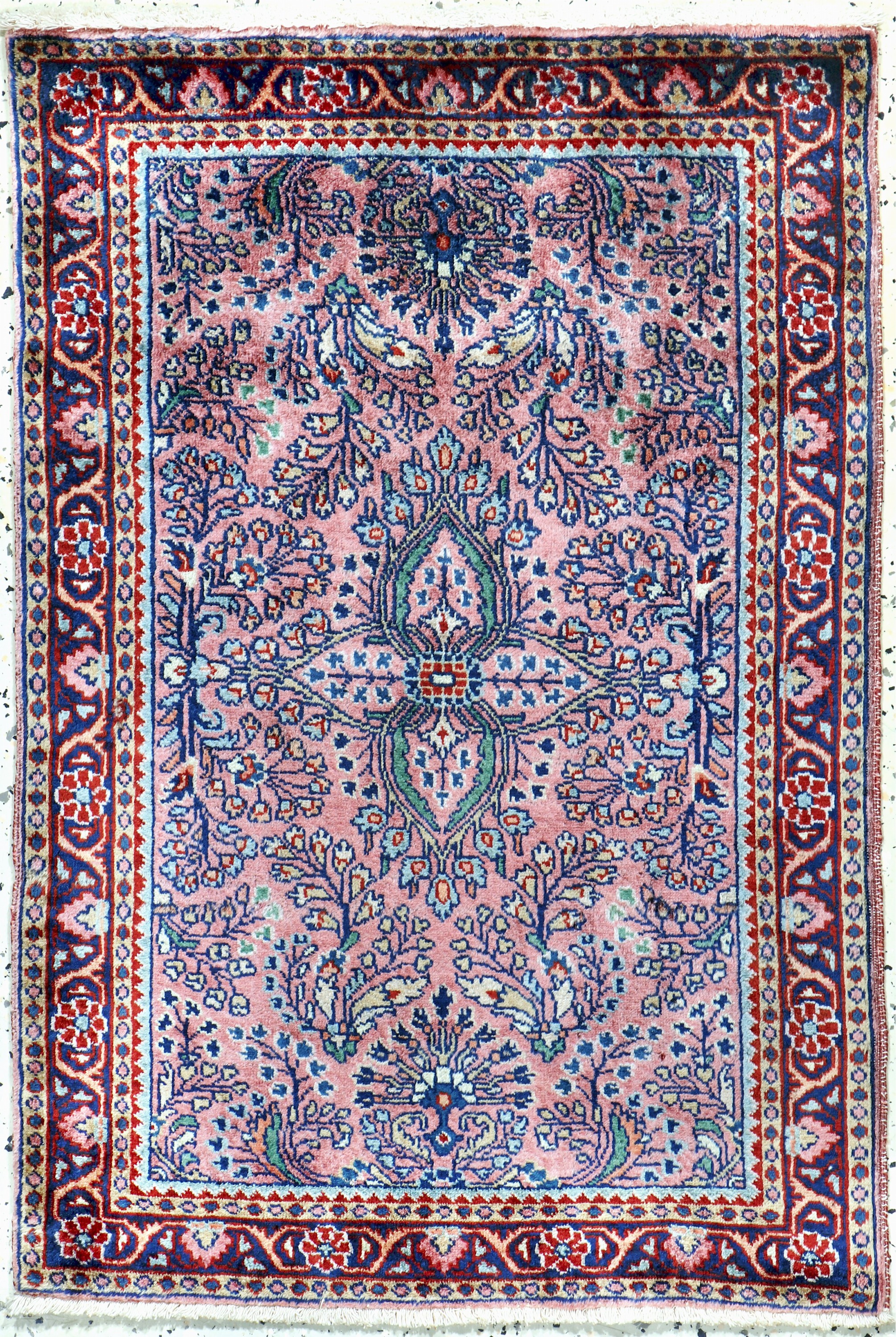 Image 27037786 - Us Re-Import Sarogh, Persien, Neuwertig, Korkwolle, ca. 90 x 64 cm Schätzpreis: 390, - ...