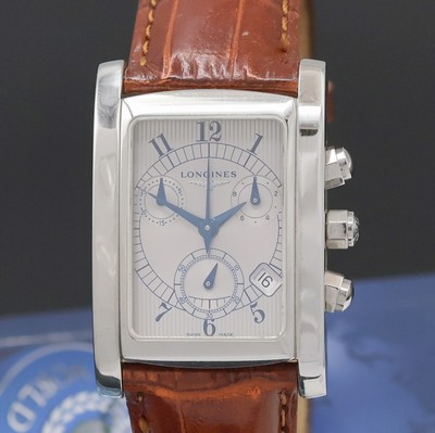 27037706a - LONGINES Dolce Vita Armbandchronograph in Stahl Referenz L5.656.4, Schweiz um 2001, ...