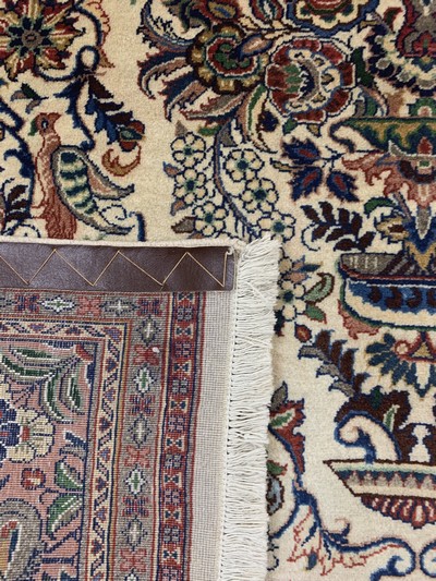 27037723g - Sarogh fein, Persien, Ende 20.Jhd, Korkwolle auf Baumwolle, ca. 252 x 163 cm, EHZ: 1-2 ...