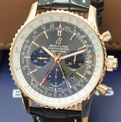 27037797a - BREITLING Armbandchronograph Chronometer Navitimer Rattrapante in RG 750/000 Referenz ...